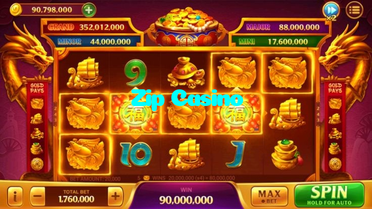 available types of Zip Casino bet including pre-match live express and system bets